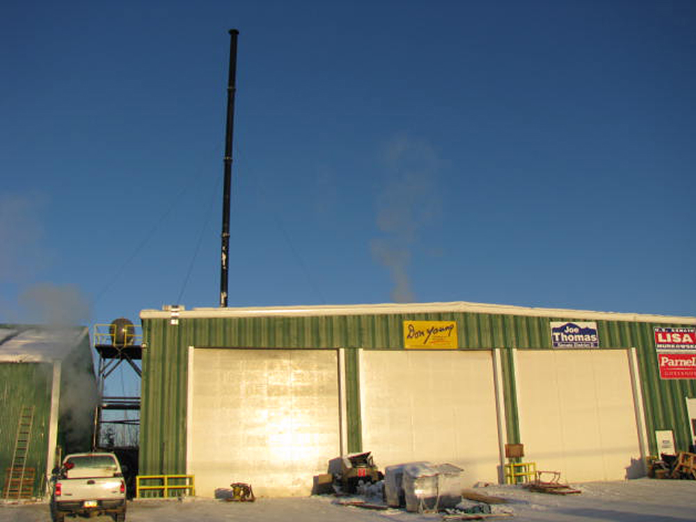 Alaska 2.8MW biomass boiler