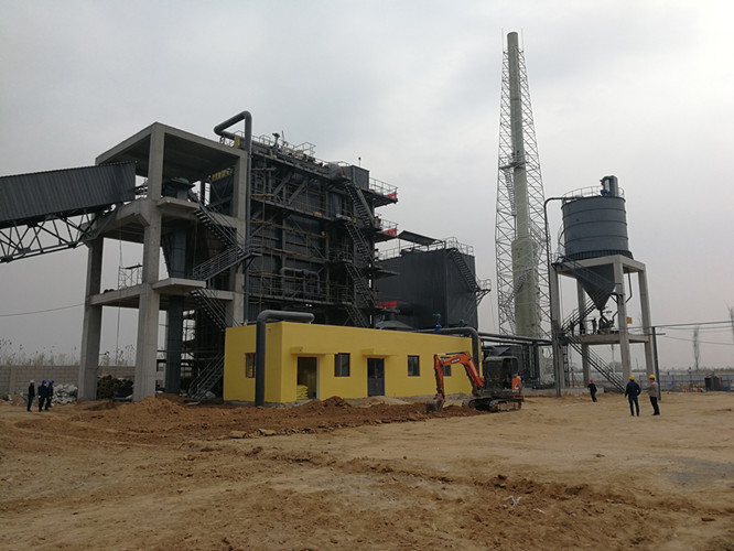 陕西大荔项目-29MW集中供热热水锅炉
